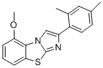 2-(2,4-DIMETHYLPHENYL)-5-METHOXYIMIDAZO[2,1-B]BENZOTHIAZOLE,940439-89-4,结构式