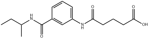 5-{3-[(SEC-BUTYLAMINO)CARBONYL]ANILINO}-5-OXOPENTANOIC ACID|