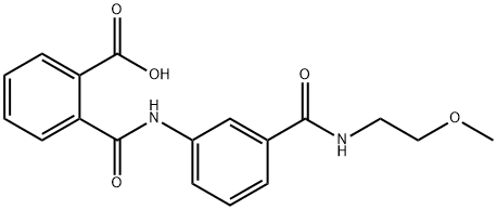 940540-44-3 2-[(3-{[(2-METHOXYETHYL)AMINO]CARBONYL}ANILINO)-CARBONYL]BENZOIC ACID