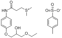 スプラタストトシル酸塩 化学構造式