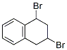 1,3-dibromo-1,2,3,4-tetrahydronaphthalene Structure