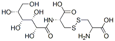 N-D-gluconoyl-L-cystine Structure