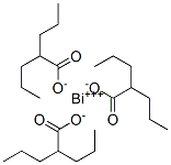 bismuth(3+) tris(2-propylvalerate) Structure