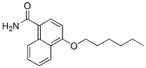 4-(hexyloxy)naphthalene-1-carboxamide,94071-18-8,结构式
