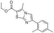 6-(2,4-DIMETHYLPHENYL)-3-METHYLIMIDAZO[2,1-B]THIAZOLE-2-CARBOXYLIC ACID ETHYL ESTER|