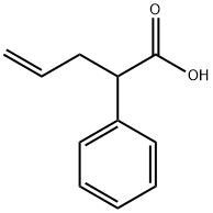 2-苯基戊-4-烯酸,94086-47-2,结构式