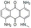 1,5-diamino-4-hydroxy-8-(methylamino)anthraquinone,94086-86-9,结构式
