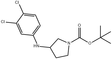 1-BOC-3-[(3,4-DICHLOROPHENYL)AMINO]-PYRROLIDINE|