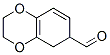 1,4-Benzodioxin-6-carboxaldehyde,  2,3,5,6-tetrahydro-,940865-95-2,结构式
