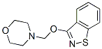 3-(4-morpholinylmethoxy)-1,2-benzisothiazole  Struktur