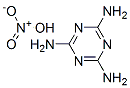 1,3,5-triazine-2,4,6-triamine mononitrate Struktur