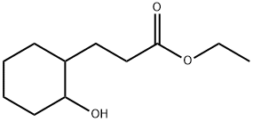 ethyl 2-hydroxycyclohexanepropionate Struktur