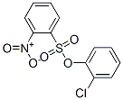 chlorophenyl 2-nitrobenzenesulphonate Structure