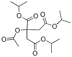 tris(1-methylethyl) 2-(acetyloxy)propane-1,2,3-tricarboxylate Structure