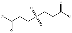 3,3'-sulphonyldipropionyl dichloride,94088-94-5,结构式
