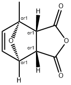 1-Methyl-7-oxabicyclo[2.2.1]-5-heptene-2,3-dicarboxylicanhydride, 941-63-9, 结构式