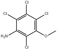 2,4,5,6-Tetrachloro-m-anisidine 结构式