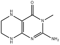 4(3H)-Pteridinone,2-amino-5,6,7,8-tetrahydro-3-methyl-(7CI,8CI,9CI) Structure