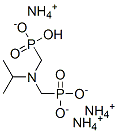 triammonium hydrogen [[(1-methylethyl)imino]bis(methylene)]bisphosphonate,94107-77-4,结构式