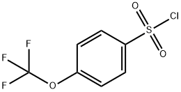 4-(三氟甲氧基)苯磺酰氯 结构式