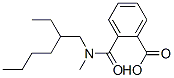 2-[[(2-ethylhexyl)methylamino]carbonyl]benzoic acid 结构式