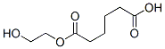 (2-hydroxyethyl) hydrogen adipate 结构式