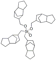 tetrakis[(octahydro-4,7-methano-1H-inden-5-yl)methyl] silicate Structure