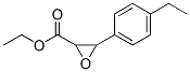 ethyl 3-(p-ethylphenyl)oxirane-2-carboxylate Structure