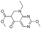 methyl 8-ethyl-5,6,7,8-tetrahydro-2-methoxy-5-oxopyrido[2,3-d]pyrimidine-6-carboxylate  Structure