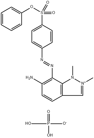 94109-89-4 6-amino-1,2-dimethyl-7-[[4-(phenoxysulphonyl)phenyl]azo]-1H-indazolium dihydrogen phosphate 