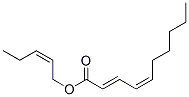 (Z)-2-pentenyl (2E,4Z)-2,4-decadienoate,94109-95-2,结构式