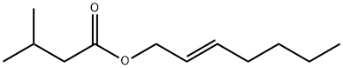 (E)-hept-2-enyl isovalerate Structure