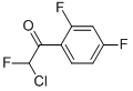 Ethanone, 2-chloro-1-(2,4-difluorophenyl)-2-fluoro- (9CI) Struktur
