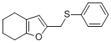 2-PHENYLSULFANYLMETHYL-4,5,6,7-TETRAHYDRO-BENZOFURAN Struktur