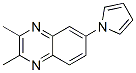 Quinoxaline,  2,3-dimethyl-6-(1H-pyrrol-1-yl)-|