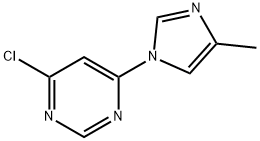 4-Chloro-6-(4-methyl-1H-imidazol-1-yl)pyrimidine price.