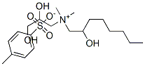 (2,3-dihydroxypropyl)(2-hydroxyoctyl)dimethylammonium toluene-p-sulphonate ,94134-24-4,结构式