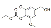ethyl 4-(hydroxymethyl)-2,6-dimethoxyphenyl carbonate Struktur