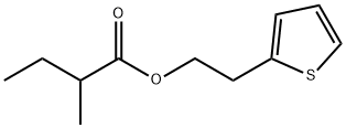 2-(2-thienyl)ethyl 2-methylbutyrate,94135-74-7,结构式