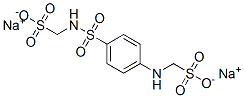 disodium [[[4-[(sulphonatomethyl)amino]phenyl]sulphonyl]amino]methanesulphonate,94135-88-3,结构式