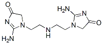 1,1'-(iminodiethane-2,1-diyl)bis[2-amino-1,5-dihydro-4H-imidazol-4-one]|