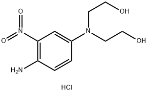 2,2'-[(4-Amino-3-nitrophenyl)imino]bisethanol hydrochloride Struktur