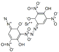 strontium 6-diazo-3-hydroxy-2,4-dinitrocyclohexa-2,4-dienolate,94158-15-3,结构式