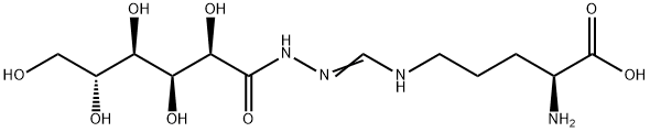 N5-[(D-gluconoylamino)iminomethyl]-L-ornithine,94158-49-3,结构式