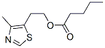 2-(4-methylthiazol-5-yl)ethyl valerate Structure