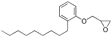 2-ノニルフェニルグリシジルエーテル 化学構造式