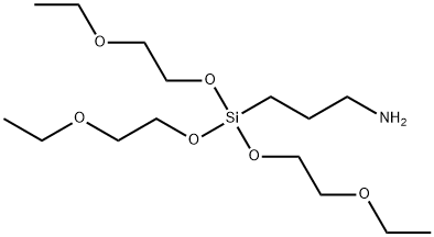 3-[tris(2-ethoxyethoxy)silyl]propylamine Structure