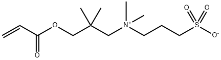 2,2-dimethyl-3-[(1-oxoallyl)oxy]propyl(3-sulphonatopropyl)ammonium,94159-72-5,结构式