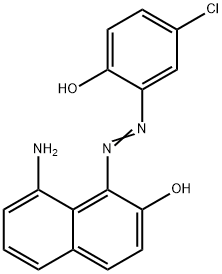 8-amino-1-[(5-chloro-2-hydroxyphenyl)azo]-2-naphthol Structure