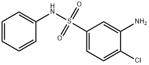 3-amino-4-chloro-N-phenylbenzenesulphonamide Struktur